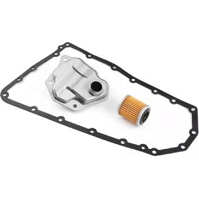 RE0F10A RE0F10B JF011E Transmission Filter Oil Pan Gasket Kit Compatible with Nissan Rogue Select Sentra Replacement for Mitsubishi Lancer Outlander Sport for Caliber Compass Replaces 05191890AA