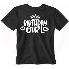 Birthday Girl - Toddler Outfits - Funny Girls Bday Party Tee Clothes Cute T Shirt Kids Clothes