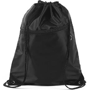 Sports Gym Sackpack Draw String Back Bag Resistant Cinch String Drawstring Backpack Bag Beach Swim for Women Men
