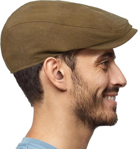PanPacSight Men's Vintage Newsboy Gatsby Hat, Flat Ivy Cabbie Spring & Summer Light Weight Newsboy Cap for Men in Saudi Arabia