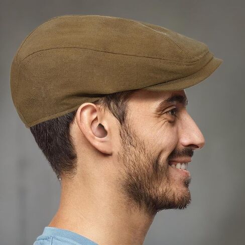 PanPacSight Men's Vintage Newsboy Gatsby Hat, Flat Ivy Cabbie Spring & Summer Light Weight Newsboy Cap for Men in Saudi Arabia