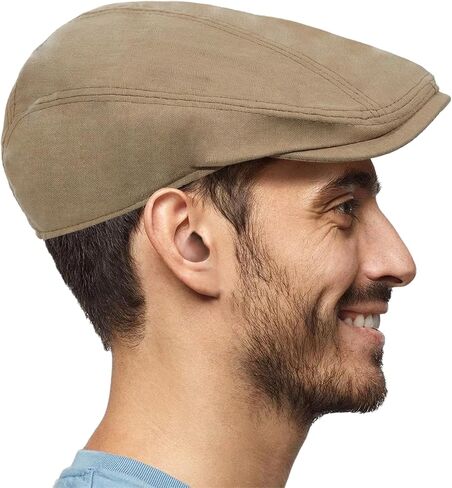 PanPacSight Men's Vintage Newsboy Gatsby Hat, Flat Ivy Cabbie Spring & Summer Light Weight Newsboy Cap for Men in Saudi Arabia