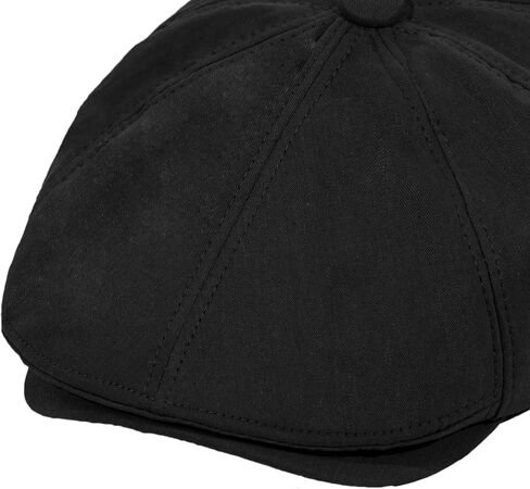 PanPacSight Men's Vintage Newsboy Gatsby Hat, Flat Ivy Cabbie Spring & Summer Light Weight Newsboy Cap for Men in Saudi Arabia