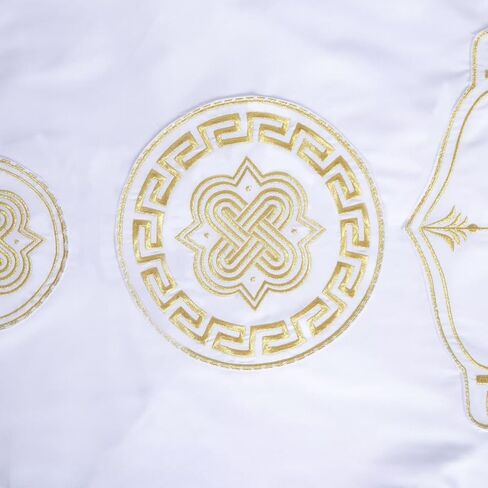 African Mens Clothing Sets Traditional Embroidery African Agbada Robe Suits 3 Piece Set Dashiki Outfit African Attire in Kuwait