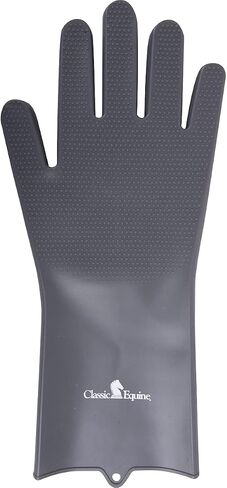 Classic Equine Wash Gloves, Blue in Saudi Arabia