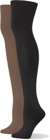 HUE No Nonsense Women's Yoga Waistband Blackout Tights in Kuwait