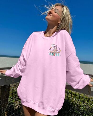 سويت شيرت Magic Kingdom للنساء: Long Live All The Magic We Made Tshirt Magical Castle Vacation Pullover in Kuwait