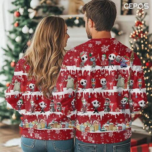 سترة قبيحة للرجال من Animal Knit Crewneck، سترة بأكمام طويلة للجنسين in Saudi Arabia