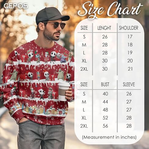 سترة قبيحة للرجال من Animal Knit Crewneck، سترة بأكمام طويلة للجنسين in Saudi Arabia