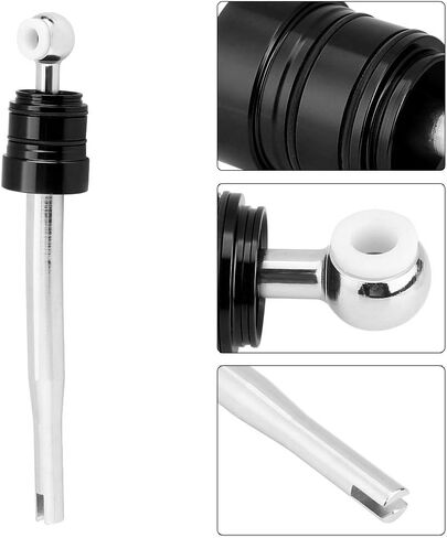 Acouto Short Throw Shifter Replacement for E30 E36 E39 M3 M5 3/5 Series Quick Shift Short Throw Shifter Kit with Gasket (Black) in Saudi Arabia