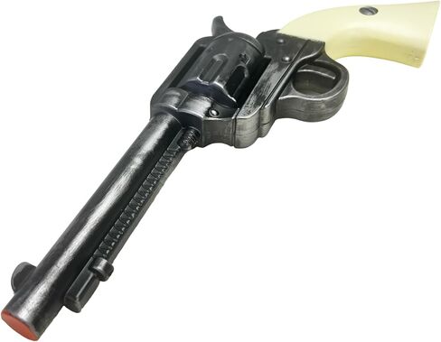 11.5 Inch Wild West Costume Prop Redemption Classic Foam Western Revolver Cowboy Sheriff Great for Costume and Cosplay, Halloween and Xmas Gift (B) in Saudi Arabia