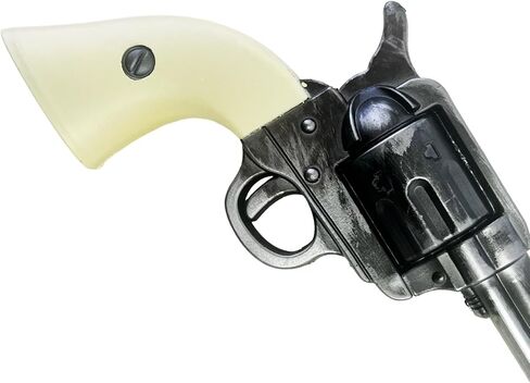 11.5 Inch Wild West Costume Prop Redemption Classic Foam Western Revolver Cowboy Sheriff Great for Costume and Cosplay, Halloween and Xmas Gift (B) in Saudi Arabia