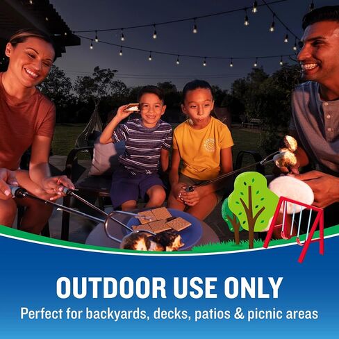 مبيد خارجي للتحكم في الحشرات في الفناء الخلفي (عبوتان)، يقتل البعوض والبراغيث والنمل المدرج، 16 أونصة سائلة in Kuwait