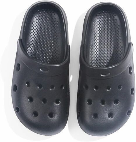 Garden Clogs for Women and Men, Slip On Mules Sandals Comfy Slippers Outside Home Casual Wear Non-Slip Air Cushion Thick Bottom Slides Shoes in Saudi Arabia