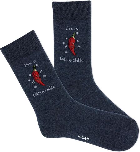 K. Bell Socks Women's Food and Drink Fun Novelty Crew Socks in Kuwait