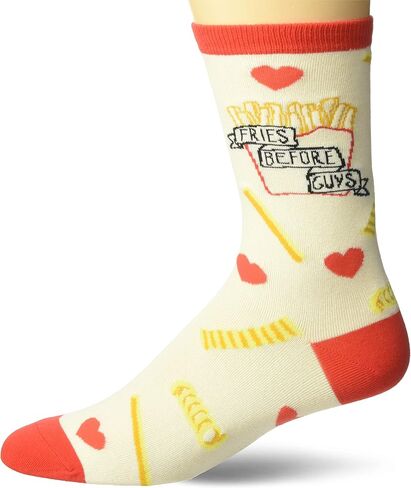 K. Bell Socks Women's Food and Drink Fun Novelty Crew Socks in Kuwait