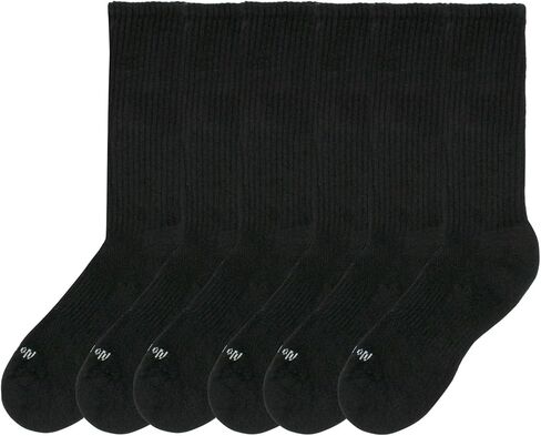 No Nonsense Women's Soft & Breathable Cushioned Crew Sock 6 Pair Pack in Saudi Arabia