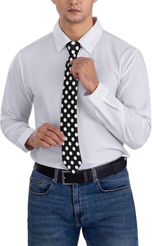 Colorful Ties For Men Novelty Funny Neckties Classic Fashion Men's Tie For Wedding Party Business Casual Gifts in Kuwait