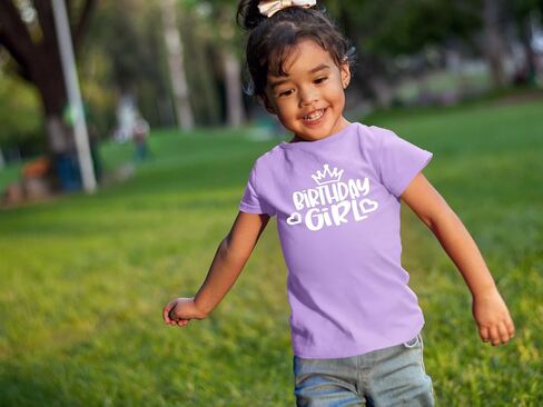 Birthday Girl - Toddler Outfits - Funny Girls Bday Party Tee Clothes Cute T Shirt Kids Clothes in Kuwait