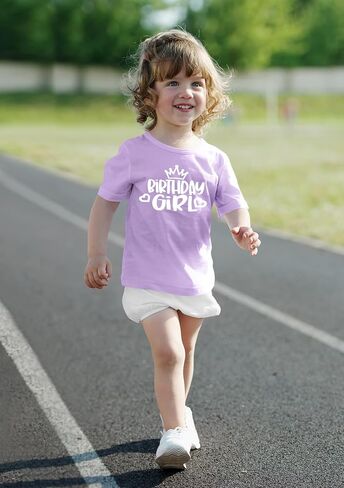 Birthday Girl - Toddler Outfits - Funny Girls Bday Party Tee Clothes Cute T Shirt Kids Clothes in Kuwait