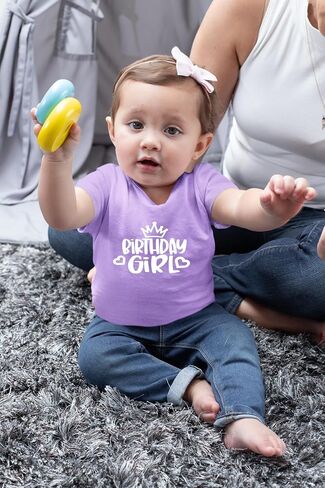 Birthday Girl - Toddler Outfits - Funny Girls Bday Party Tee Clothes Cute T Shirt Kids Clothes in Kuwait