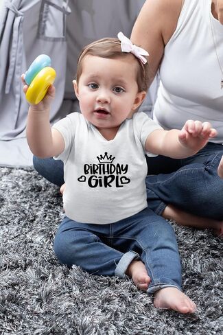 Birthday Girl - Toddler Outfits - Funny Girls Bday Party Tee Clothes Cute T Shirt Kids Clothes in Kuwait