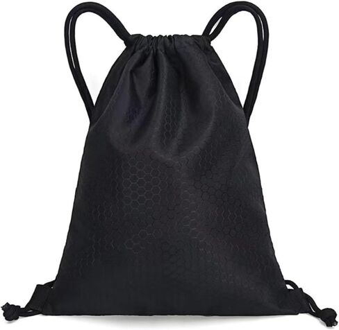 Sports Gym Sackpack Draw String Back Bag Resistant Cinch String Drawstring Backpack Bag Beach Swim for Women Men in Kuwait