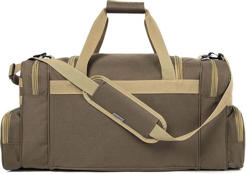 K-Cliffs Tactical Range Duffel Heavy Duty Large Gear Duffle Durable Quality Travel Sports Gym Equipment Bag Military Molle with Lockable Zippers with US Flag Patch 33 Inch Black in Kuwait