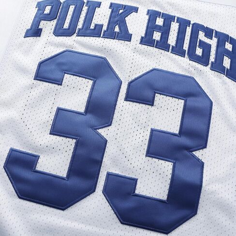 33 AL Bundy Football Jersey,Polk High Movie Football Jerseys for Men,Sports Jerseys Men's 90S Hip Hop Clothing in Saudi Arabia