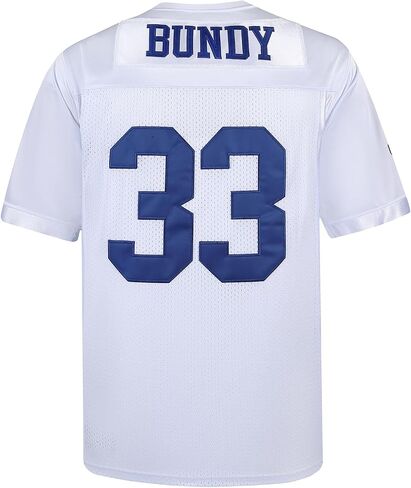 33 AL Bundy Football Jersey,Polk High Movie Football Jerseys for Men,Sports Jerseys Men's 90S Hip Hop Clothing in Saudi Arabia