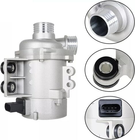 11517521584 Electric Engine Water Pump & Thermostat Fit for BMW 325i 325xi 328i 328xi 330i 330xi 525xi 528i 528xi 530i 530xi 525i x3 x5 z4 E91 E90 E81 2006-2012 11517546994 11517563183 in Kuwait