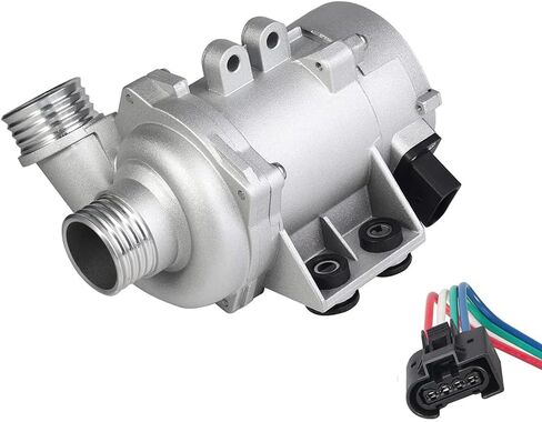 11517521584 Electric Engine Water Pump & Thermostat Fit for BMW 325i 325xi 328i 328xi 330i 330xi 525xi 528i 528xi 530i 530xi 525i x3 x5 z4 E91 E90 E81 2006-2012 11517546994 11517563183 in Kuwait