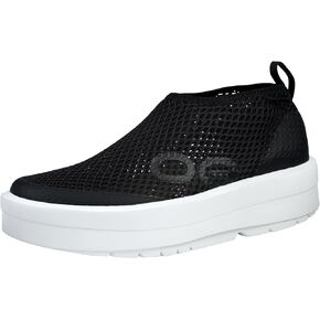 OOFOS OOmega Chukka Recovery Shoe, White & Black - Women’s Size 8