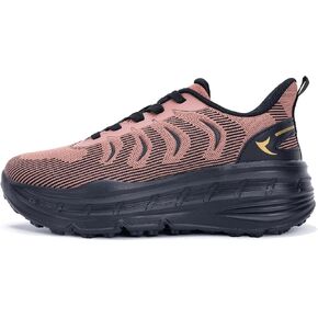 Womens Platform Shoes Fashion Chunky Sneakers Comfortable Casual Wide Width Walking Tennis Shoes