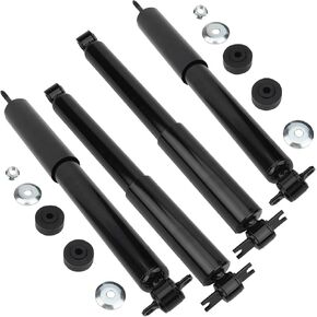 Shock Absorbers for Jeep Wrangler 1997 1998 1999 2000 2001 2002 2003 2004 2005 2006, Front & Rear Complete Shocks Struts Set of 4