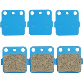 Youxmoto Ceramic Brake Pads Fit for HONDA ATC 200 X 1986-1987/ ATC 250 R 1983-1984/ Fourtrax TRX 250 X, Front and Rear Brake Pads Fit for YAMAHA YFM 350 R 2004-2013, for Raptor 660R 2001-2005