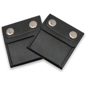 عبوتان من قطعتين من واقي مشبك القفل التلقائي المريح للبالغين والأطفال، أغطية حزام أمان مريحة، أسود in Kuwait