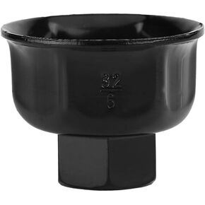 32mm Oil Filter Cup Wrench, Car Oil Filter Socket Oil Filter Cap Wrench Remover Tool