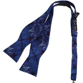 دان سميث ربطة عنق حريرية للرجال من دان سميث، ربطة عنق ذاتية، باللون الأزرق، DBA7B06G، أزرق، نيلي، أزرق منتصف الليل in Kuwait