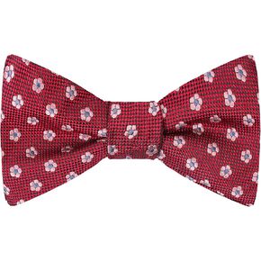 Masonic Revival Forget Me Not Bow Tie (Standard Self-Tied Red)