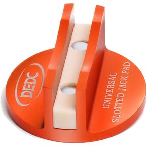 DEDC Pinch Weld Jack pad Floor Stands Jack Accessories Supplies Change tire Repair Tires Oil Must Have Lifting Pucks Pads Adapter with Slotted Side for car SUV Truck Pickup Sedan MPV Wagon