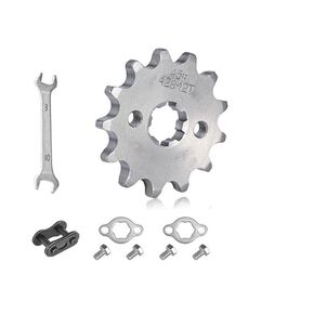 428 12T 17mm Motorcycle Front Engine Sprocket for 50cc 70cc 110cc 125cc 140cc 160cc Honda TaoTao Roketa Coolster Sunl Lifan Chinese ATV Quad Dirt Bike