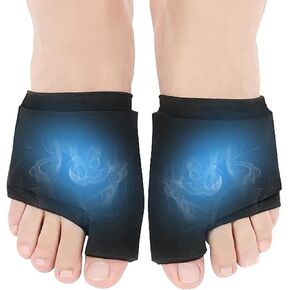 Solid Toe Ice Pack, Foot Toe Ice Pack, Soft Forefoot Ice Pack, Reusable Gel Ice Pack, Reusable Gel Ice Pack Wrap for Foot, Toe, Finger Cold Therapy, Bunion Relief, Swelling (L)