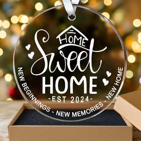 Thank You Gifts, Appreciation Gifts, Womens Gifts for Christmas, Teacher, Teacher Gifts - Christmas Ornament Gifts for Coworker, Friend, Nurse, Boss - Ceramic Christmas Ornaments 2024