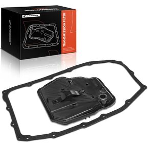 A-Premium Automatic 8L45 8L90 Transmission Fluid Filter with Pan Gasket, Compatible with Chevy Silverado 1500, Express, Camaro, Colorado, Corvette & GMC Sierra 1500, Yukon, Savana & Cadillac Escalade