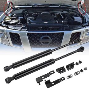 ملحقات الصدمات لغطاء المحرك الأمامي، شريط دعامات الرفع، زنبرك غاز داعم متوافق مع سيارة نيسان نافارا، فرونتير D40، باثفايندر، إكستيرا 2004-2018 (قطعتان) in Kuwait