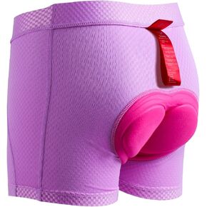 Santic Women's Cycling Shorts Underwear Padded MTB Bike Bicycle Underpants Breathable