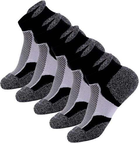 Kodal Copper Infused Ankle Socks Cushioned Athletic Low Cut Super Comfy Breathable Odor Free Socks with Tab in Saudi Arabia