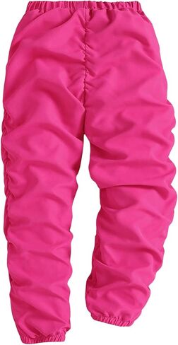 Floerns Girl's Ruched Workout Sportswear Elastic Waisted Loose Jogger Pants in Saudi Arabia