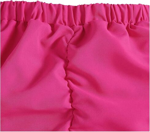 Floerns Girl's Ruched Workout Sportswear Elastic Waisted Loose Jogger Pants in Saudi Arabia